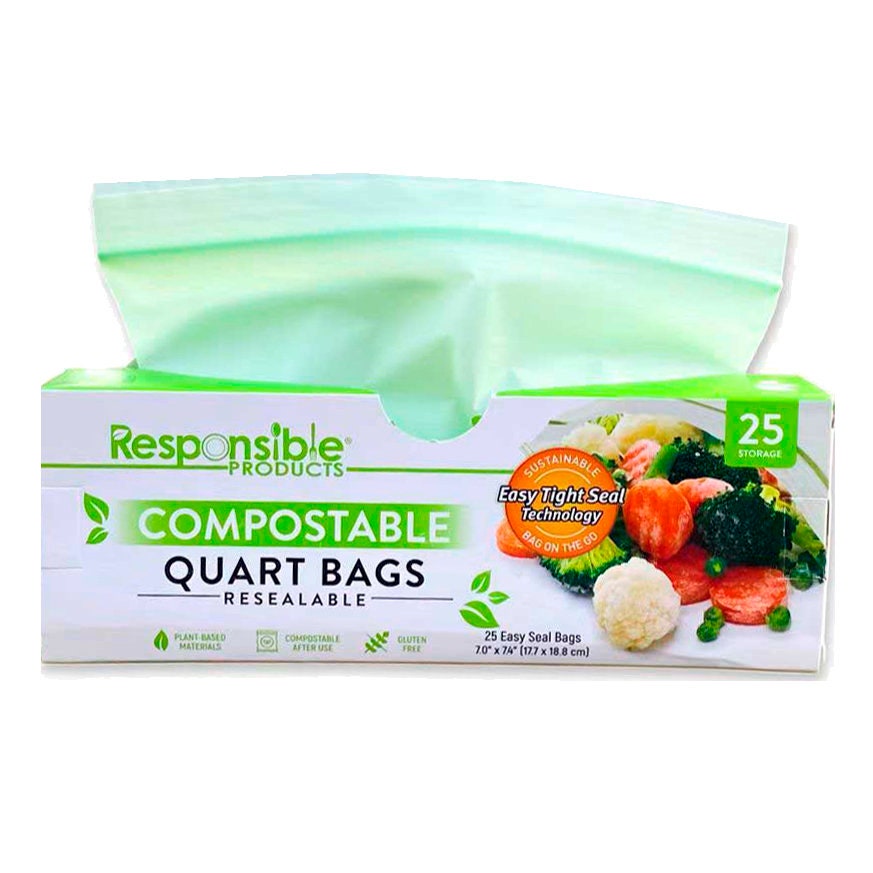 Compostable Zip Bags