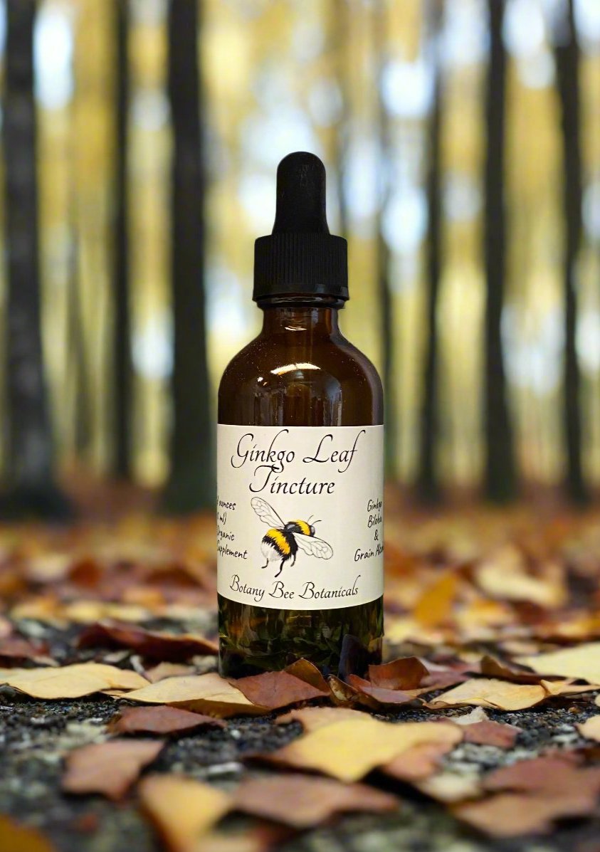 Ginkgo Leaf Tincture Bottle