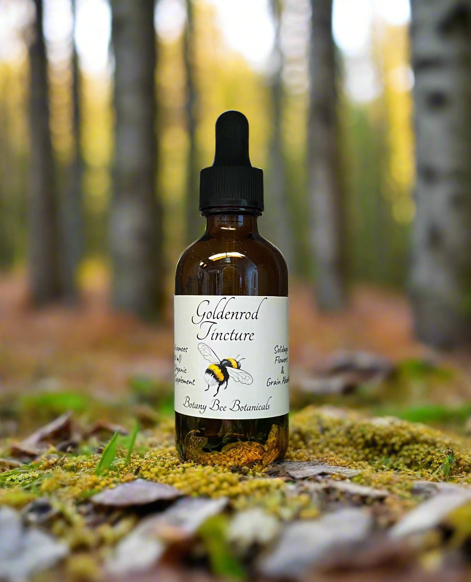 Goldenrod Tincture Bottle