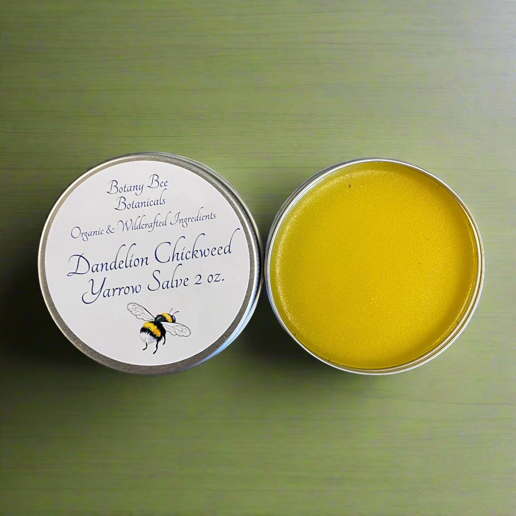 Dandelion Chickweed Yarrow Salve