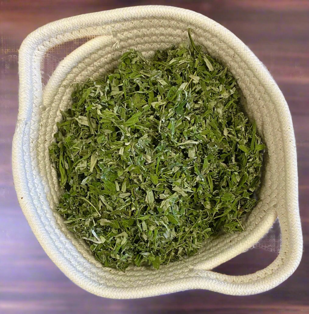 Mugwort, Artemisia vulgaris, Wild Organic, Shredded for Tea, Salve, Tincture